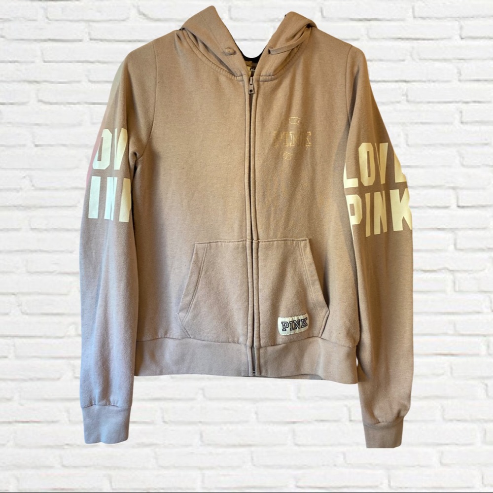 🛑SOLD🛑Pink/Tan VS PINK Sweatshirt